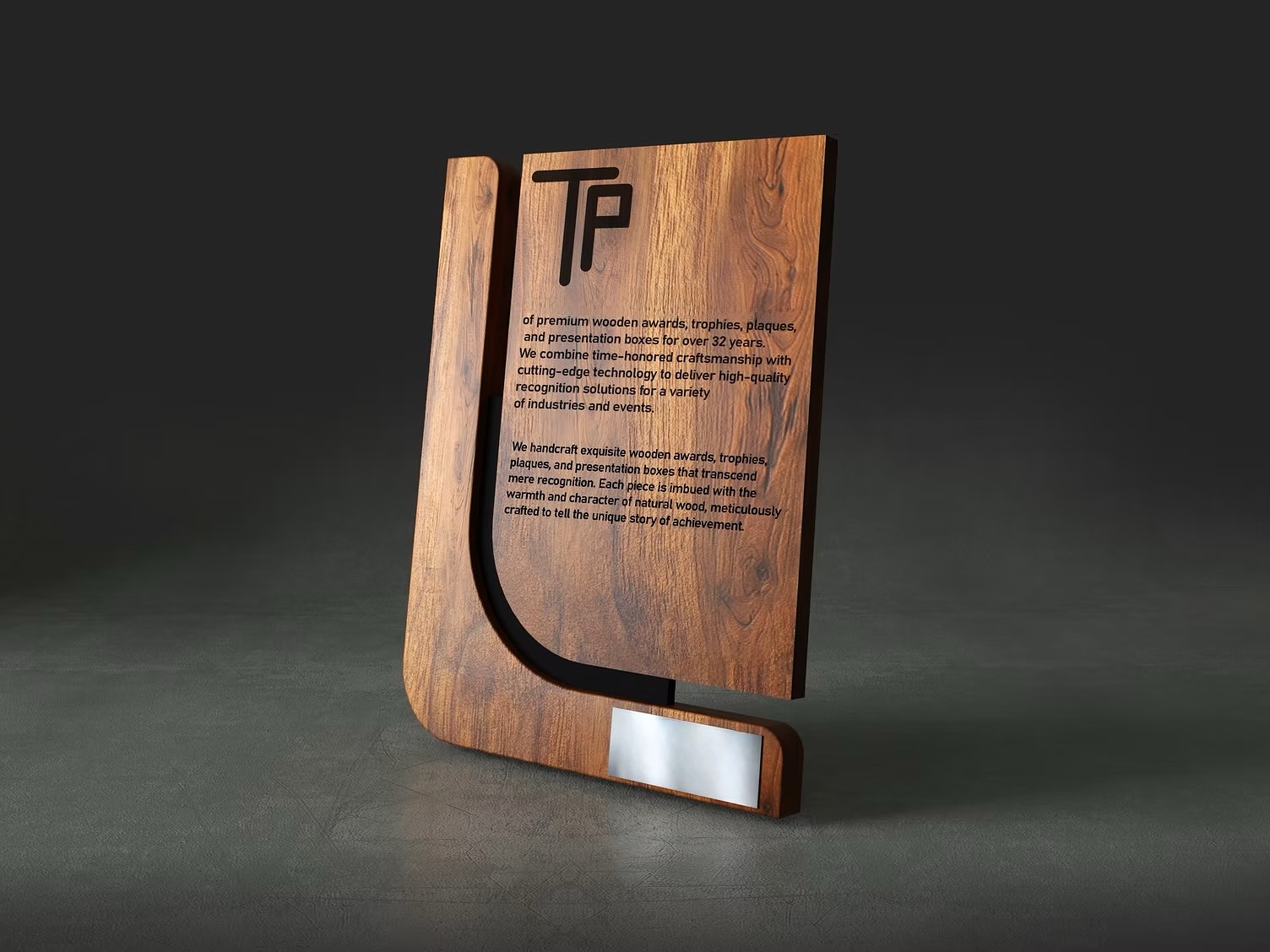 O116 — Ahşap Plaketler